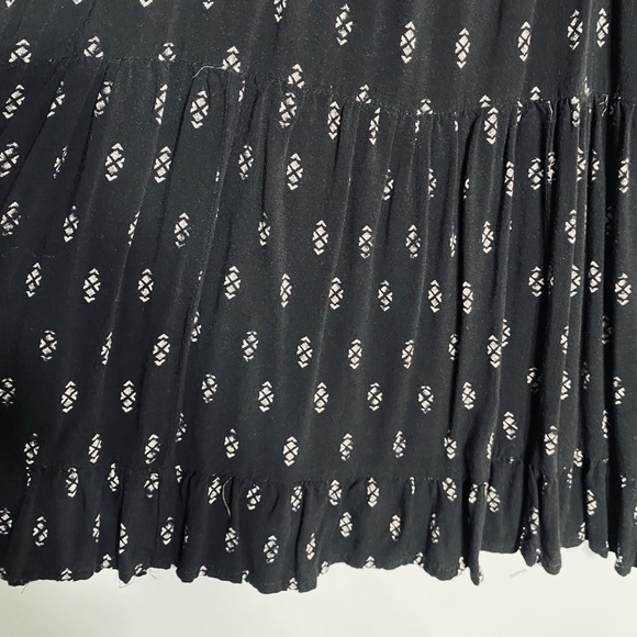 Xhilaration Minidress Black w/Print Size Women’s Medium - Picture 3 of 7